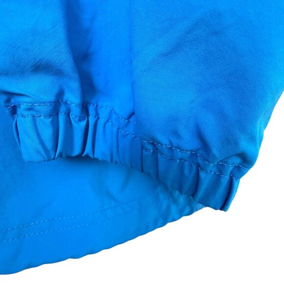 LL Bean Womens Jacket Plus Size 3X Blue Zip Front Windbreaker Outdoor Utility - Picture 10 of 14